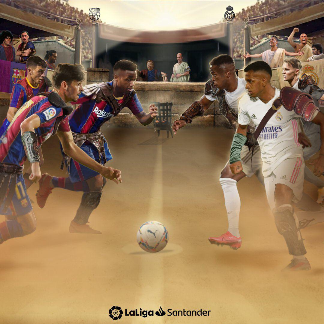 رئال مادرید / بارسلونا / لالیگا / اسپانیا / ال کلاسیکو / Real Madrid / Barcelona / Laliga / Spain / El Clasico