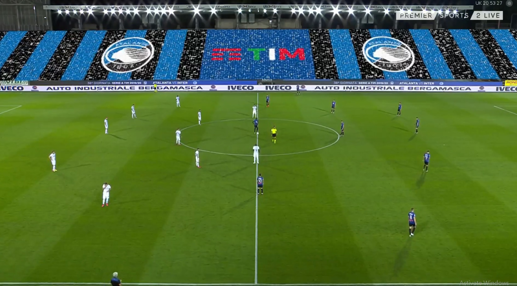 بازی آتالانتا 0-2 اینتر