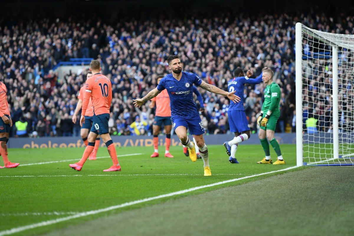 اولیویه ژیرو- Olivier Giroud- چلسی- لیگ برتر انگلیس- انگلیس- اورتون