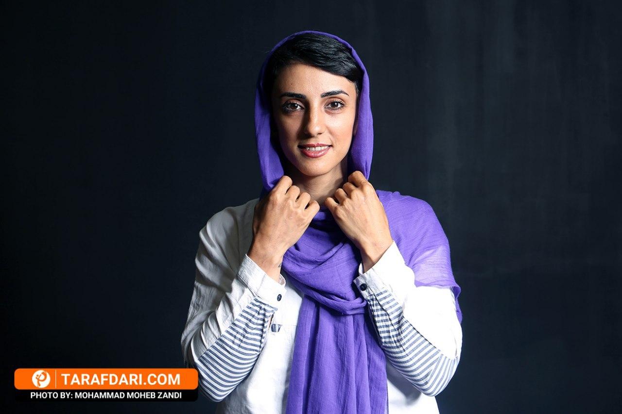 الناز رکابی در طرفداری