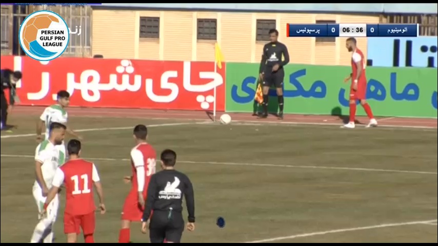 گل کمال کامیابی نیا به آلومینیوم (آلومینیوم اراک 0-1 پرسپولیس)
