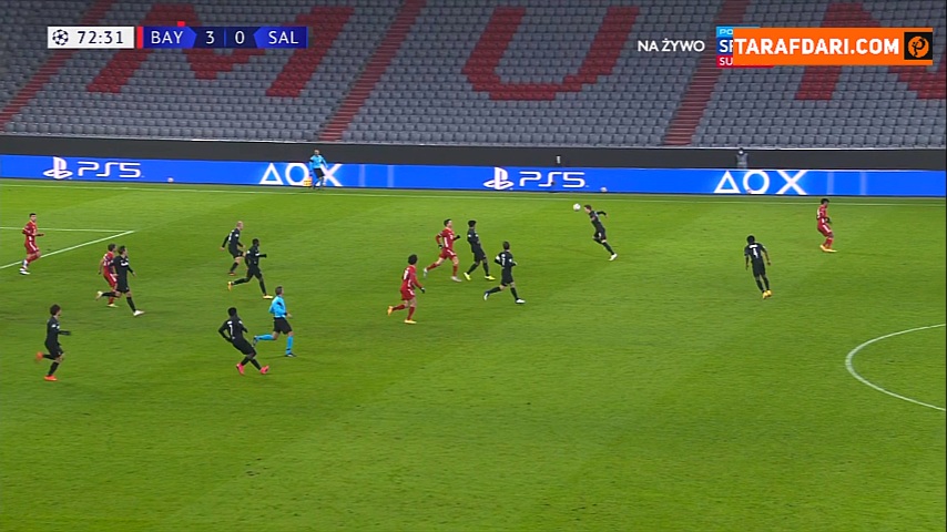 گل مرگیم بریشا به بایرن مونیخ (بایرن مونیخ 3-1 سالزبورگ)