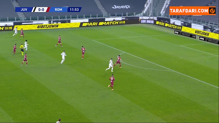 گل کریستیانو رونالدو به رم (یوونتوس 1-0 آاس رم)