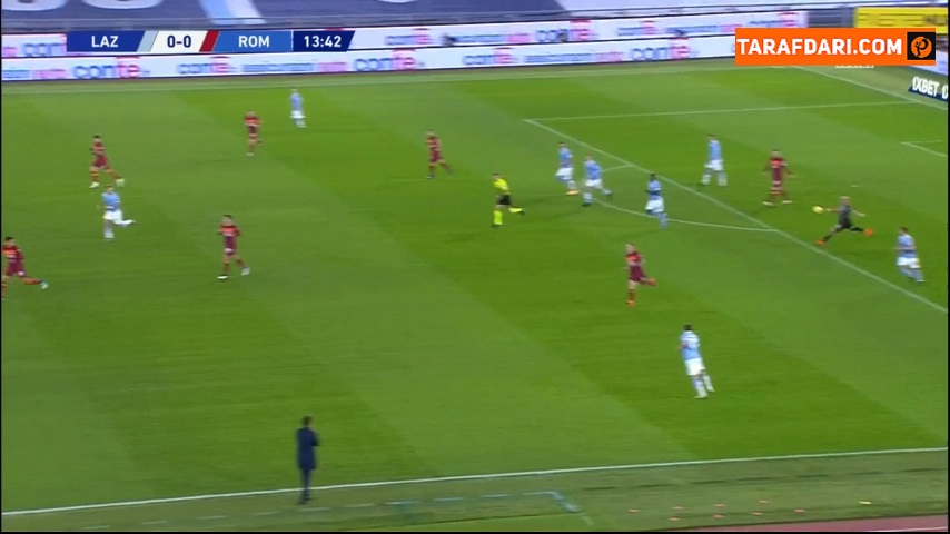 گل چیرو ایموبیله به آاس رم (لاتزیو 1-0 آاس رم)