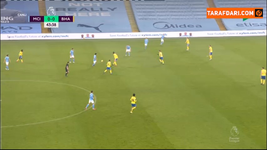 گل فیل فودن به برایتون (منچسترسیتی 1-0 برایتون)