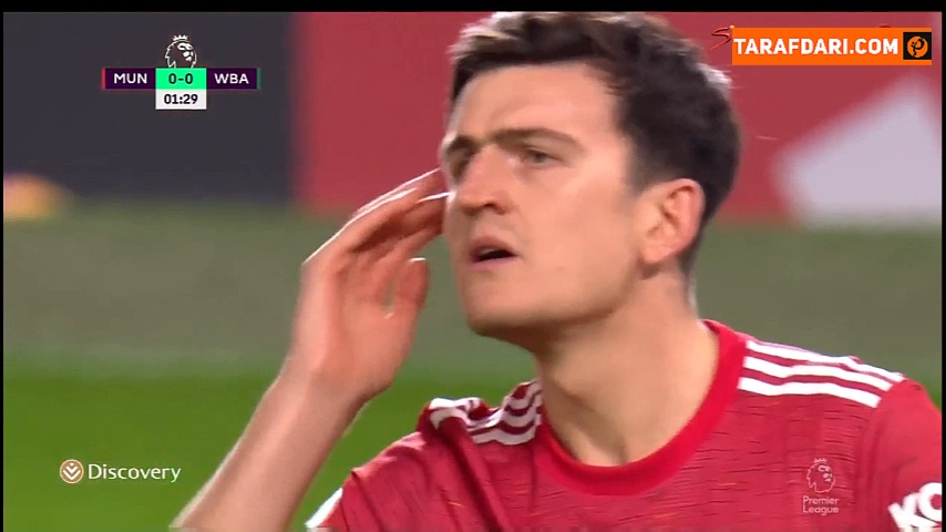 خلاصه بازی منچستریونایتد 1-0 وست برومویچ (لیگ برتر انگلیس - 2020/21)
