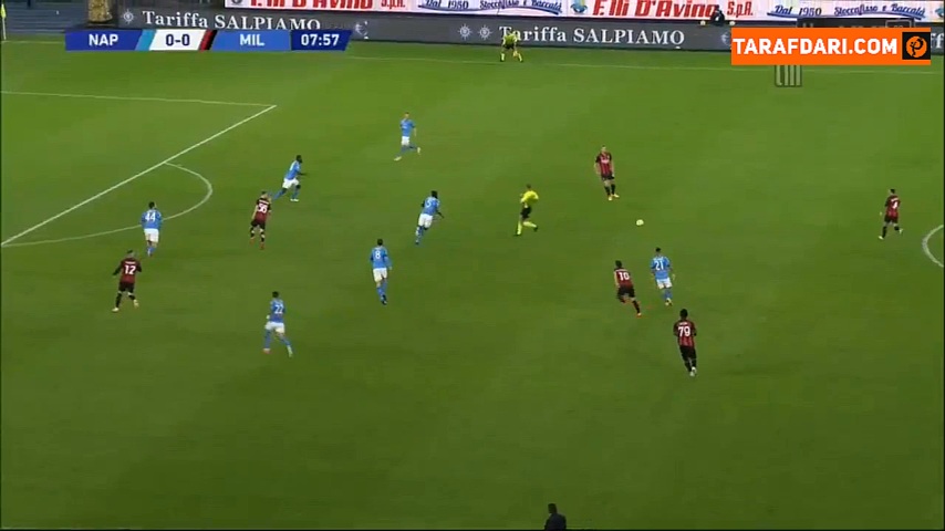 خلاصه بازی ناپولی 1-3 میلان (سری آ - 2020/21)