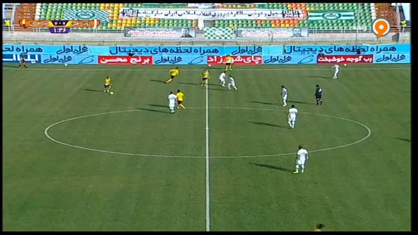 خلاصه بازی ذوب آهن 1-3 سپاهان (لیگ برتر ایران - 1399/1400)