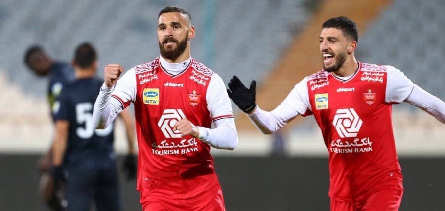 پرسپولیس 2-1 فولاد؛ احمد جبران کرد، پرسپولیس برد