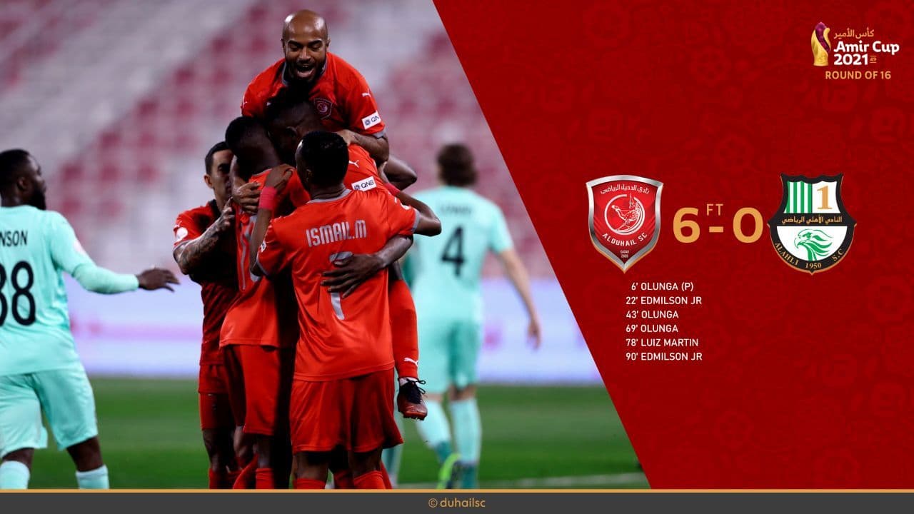 الدحیل 6-0 الاهلی؛ پیروزی هم تیمی های علی کریمی برابر تیم امید ابراهیمی