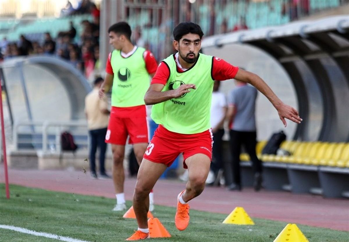 محمد امین اسدی در باشگاه پرسپولیس حضور پیدا کرد