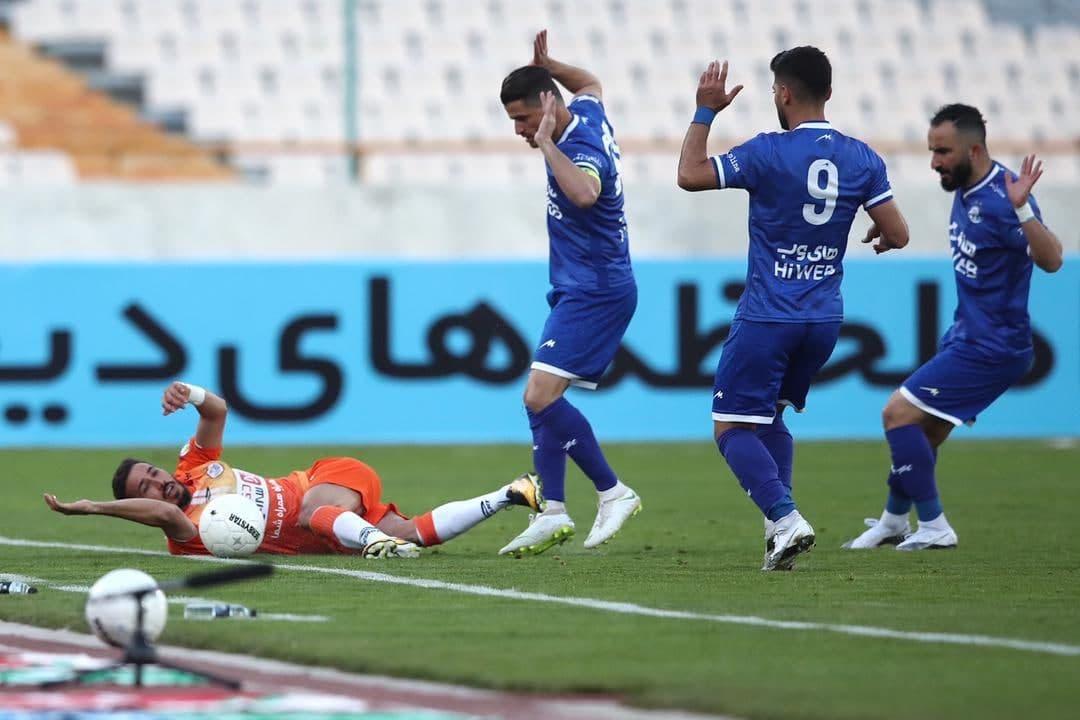 استقلال 0-1 سایپا / ترکیب برنده استقلال، باخت