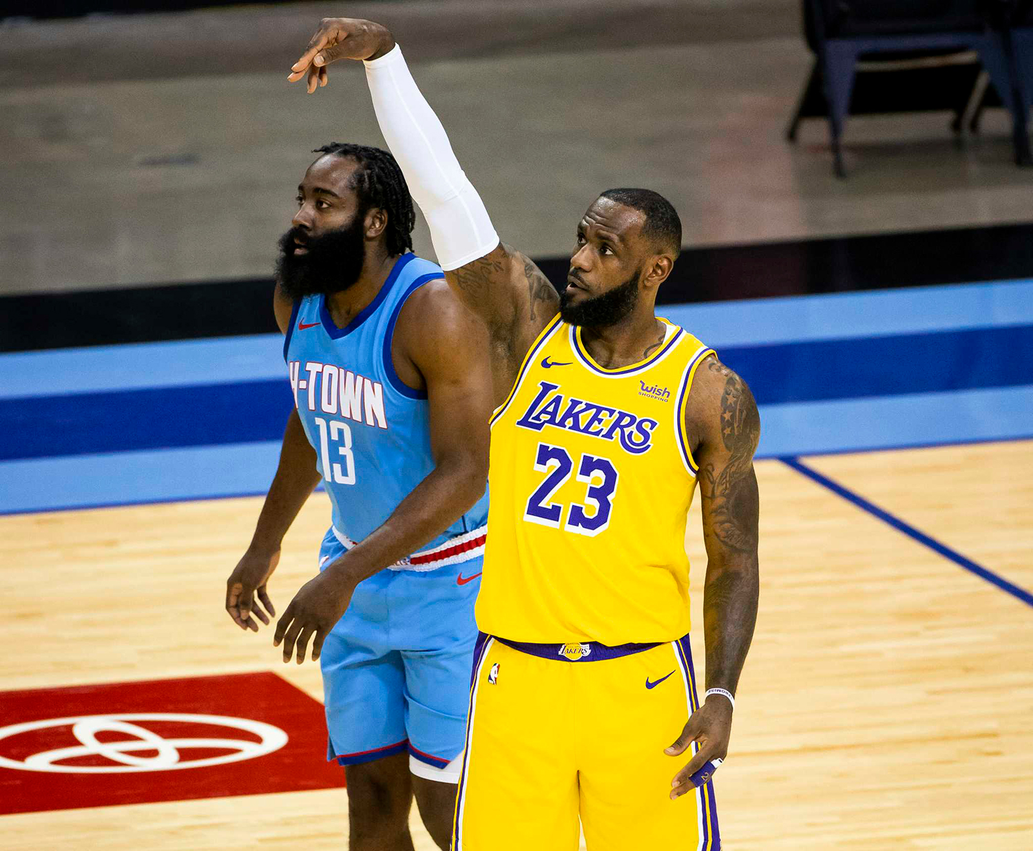 لبران جیمز - لس آنجلس لیکرز - لیگ بسکتبال NBA - نتایج مسابقات NBA