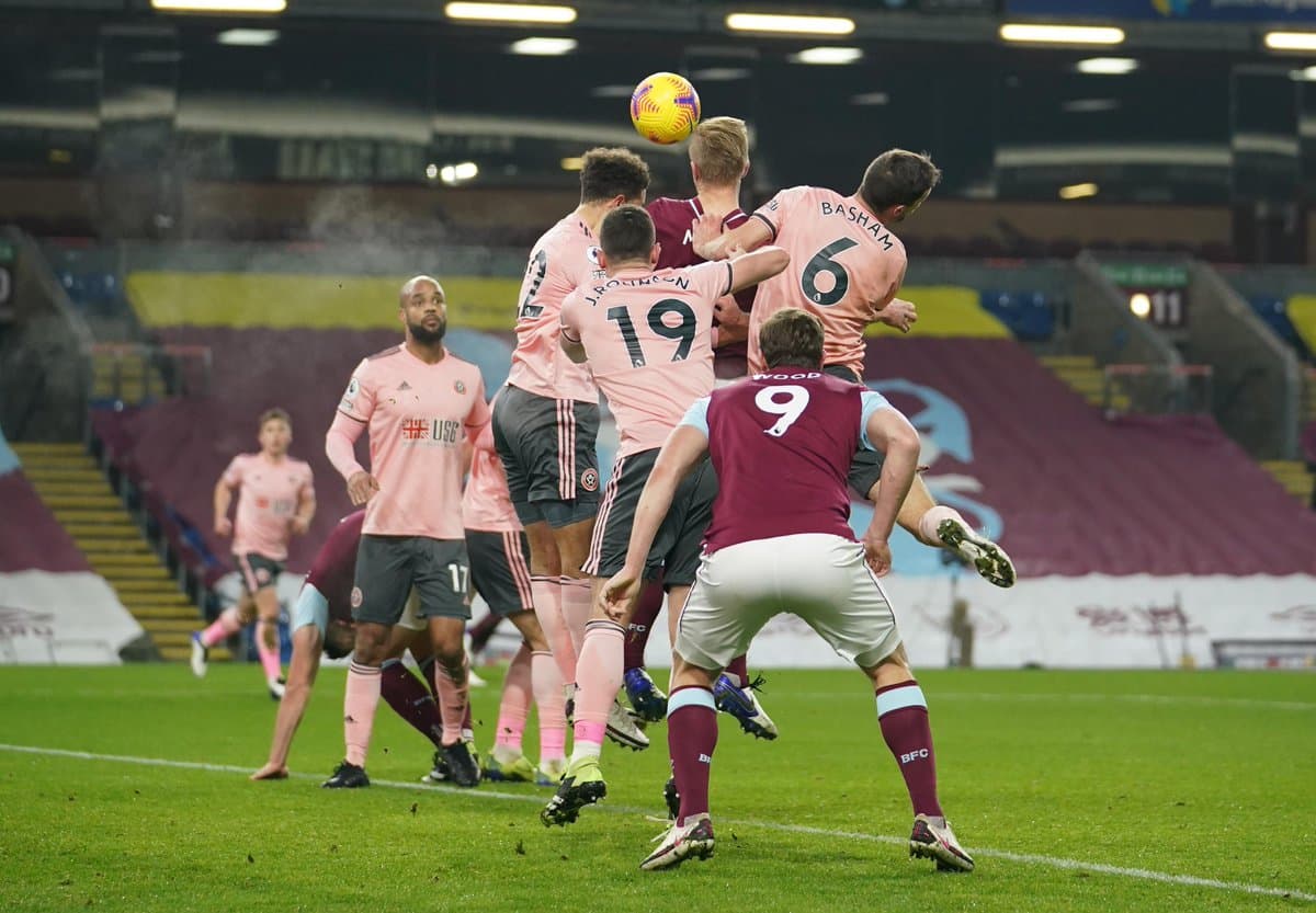 برنلی / Burnley / لیگ برتر انگلیس / گلزنی مقابل شفیلد یونایتد