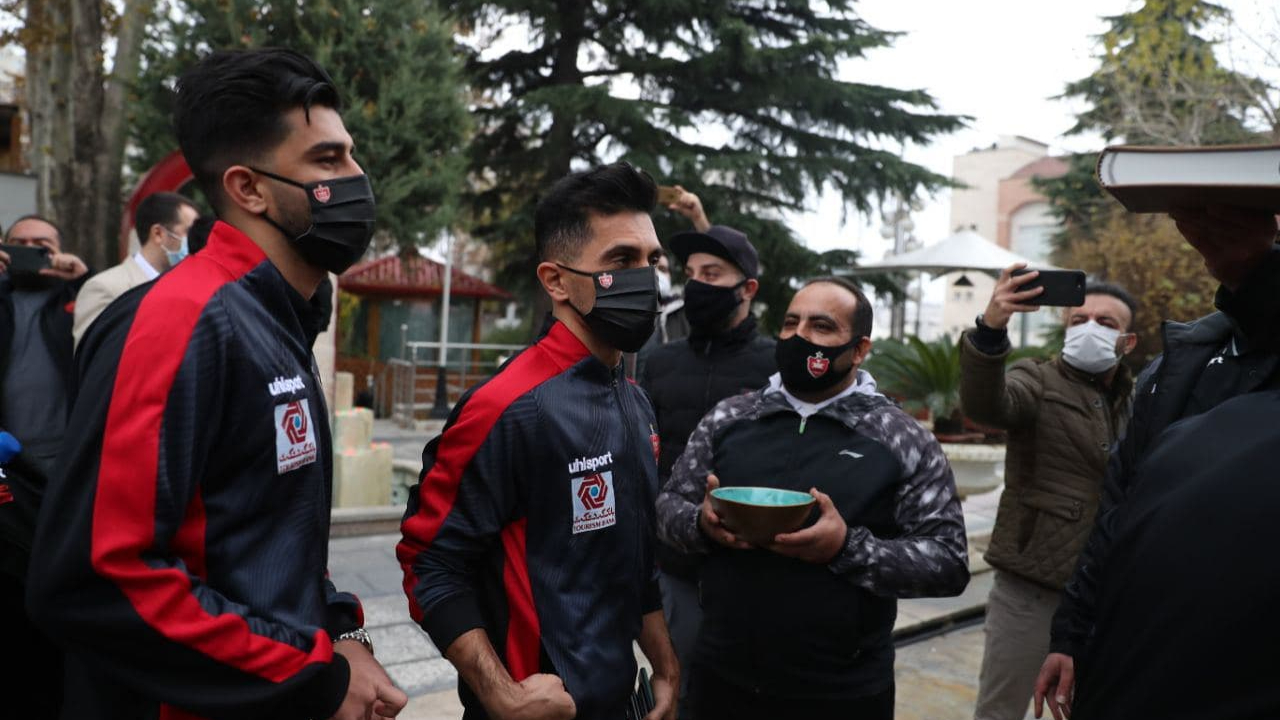 پرسپولیسی ها راهی فرودگاه شدند / گزارش تصویری