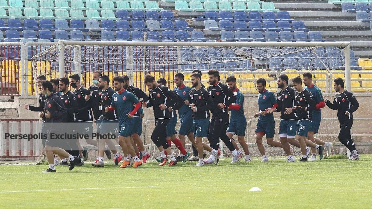 گزارش تمرین پرسپولیس؛ گل محمدی در نقش دروازه بان!