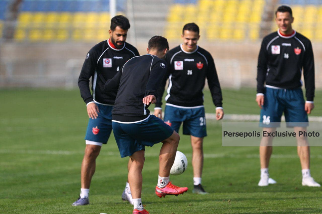 گزارش تمرین پرسپولیس؛ فوتبال هدفمند و مرور کارهای تاکتیکی