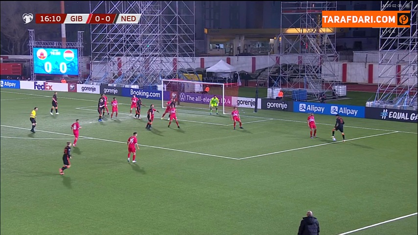 خلاصه بازی جبل الطارق 0-7 هلند (انتخابی جام جهانی 2022)
