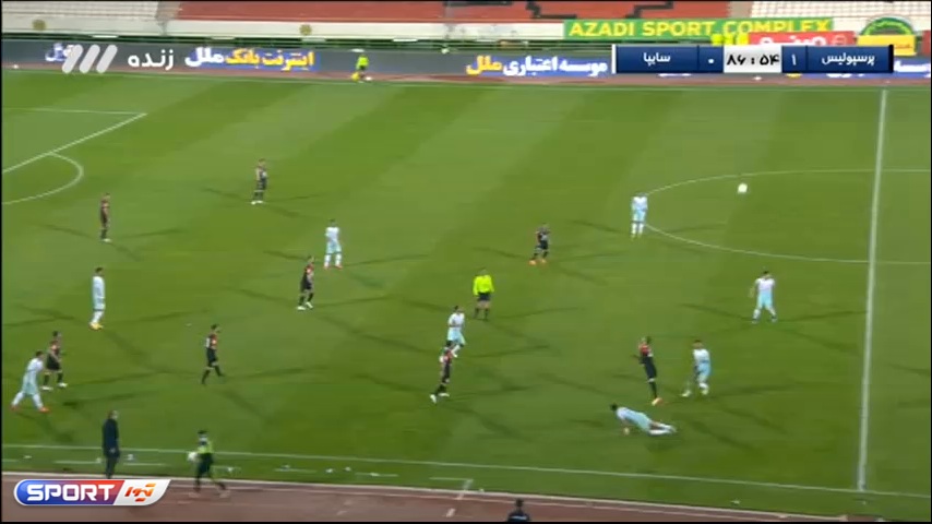 دو واکنش تماشایی اکبر منادی مقابل پرسپولیس (پرسپولیس 1-0 سایپا)