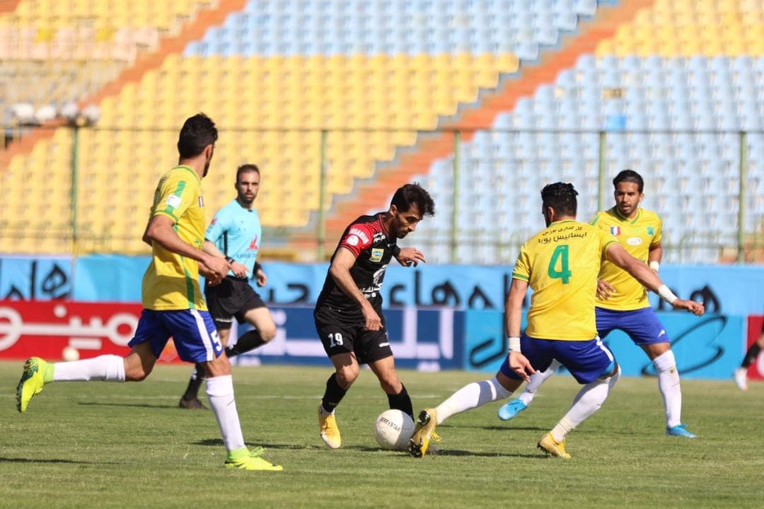 نفت آبادان 0-0 پرسپولیس؛ سیروس ترمز تیم یحیی را کشید