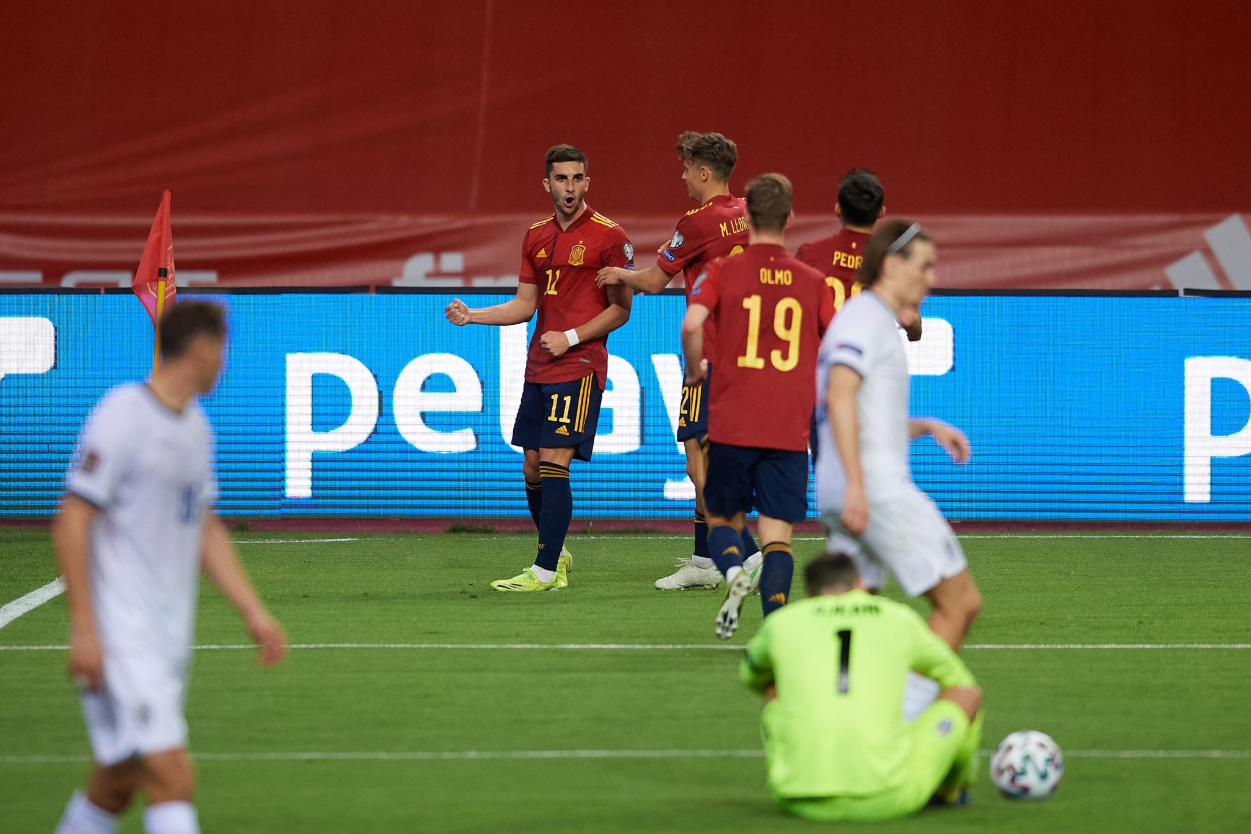 اسپانیا 3-1 کوزوو؛ لاروخا فعلا صدرنشین شد