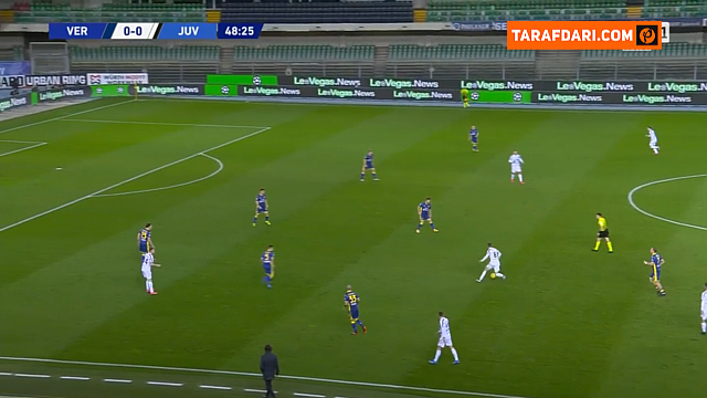 گل کریستیانو رونالدو به ورونا (ورونا 0-1 یوونتوس)