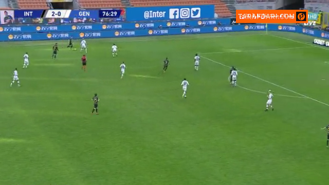 گل الکسیس سانچز به جنوا (اینتر 3-0 جنوا)