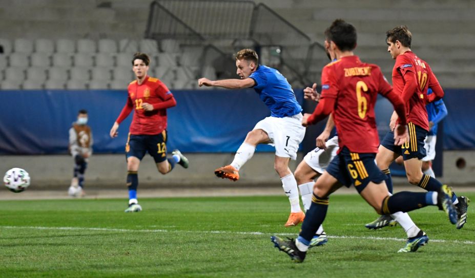 ایتالیا-آتزورینی-اسپانیا-یورو زیر 21 سال-لاروخا-Spain-Euro U21-Italia