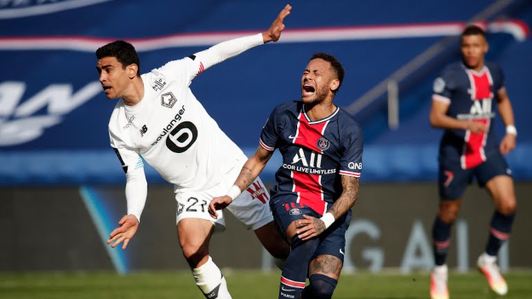 پاری سن ژرمن-فرانسه-لوشامپیونه-لیل-PSG-Lille-League 1
