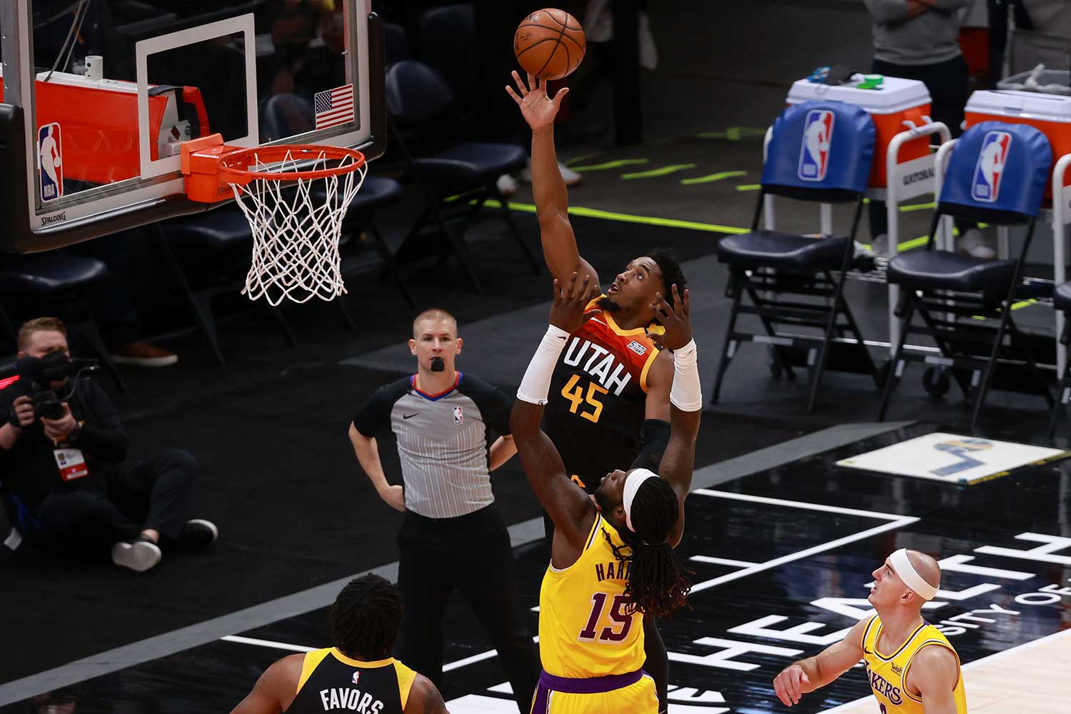 Donovan Mitchell - Utah Jazz - NBA games - Los Angeles Lakers