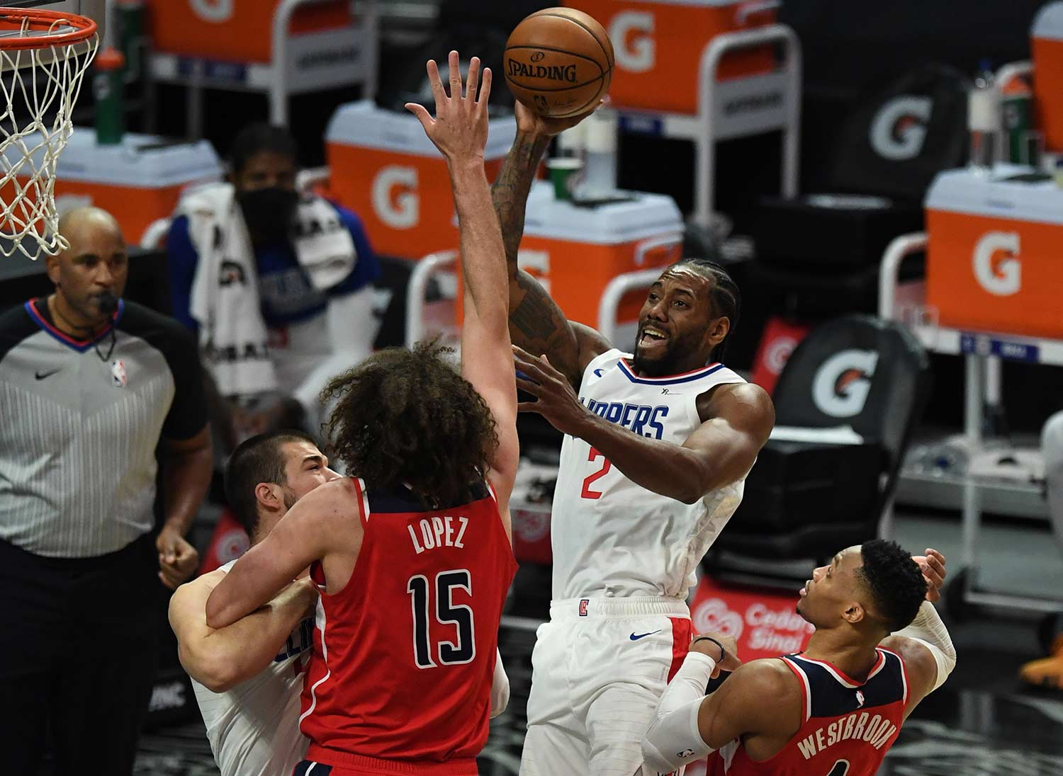 Kawhi Loenard - Los Angeles Clippers - NBA games - Washington Wizards