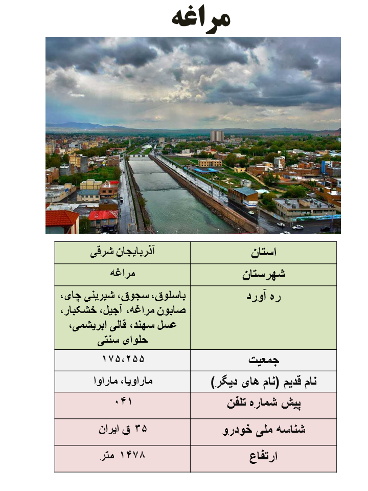 ایران شناسی (289): مراغه