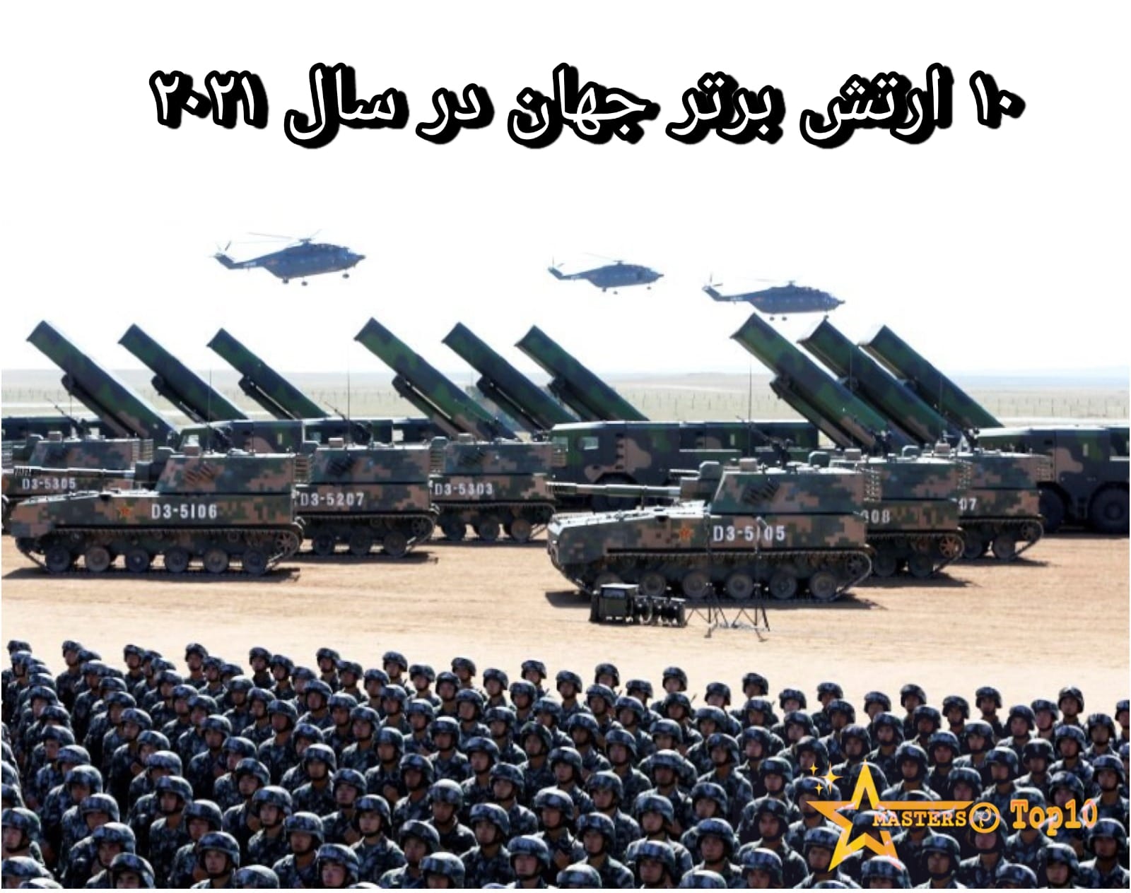 10 قدرت نظامی برتر جهان در سال 2021