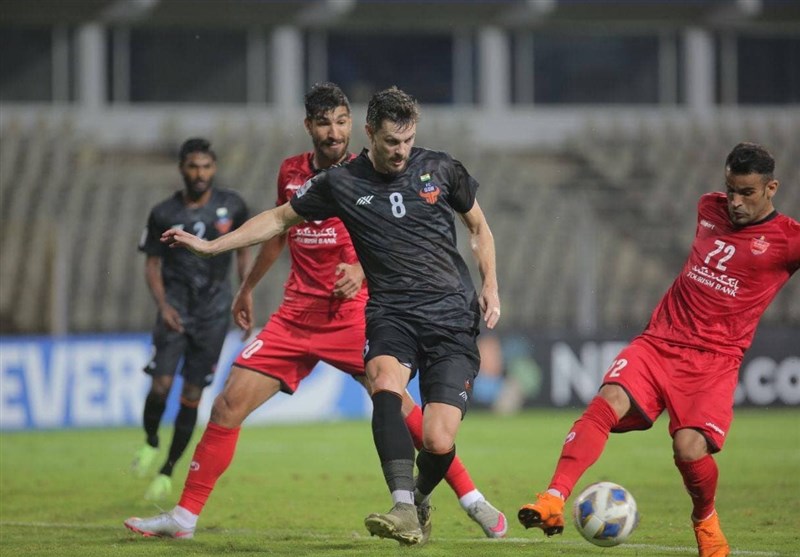 پرسپولیس مشکی می پوشد، گوا نارنجی