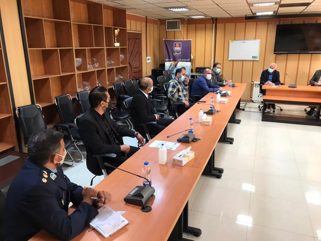 نشست هماهنگی دیدار نساجی مازندران و پرسپولیس برگزار شد