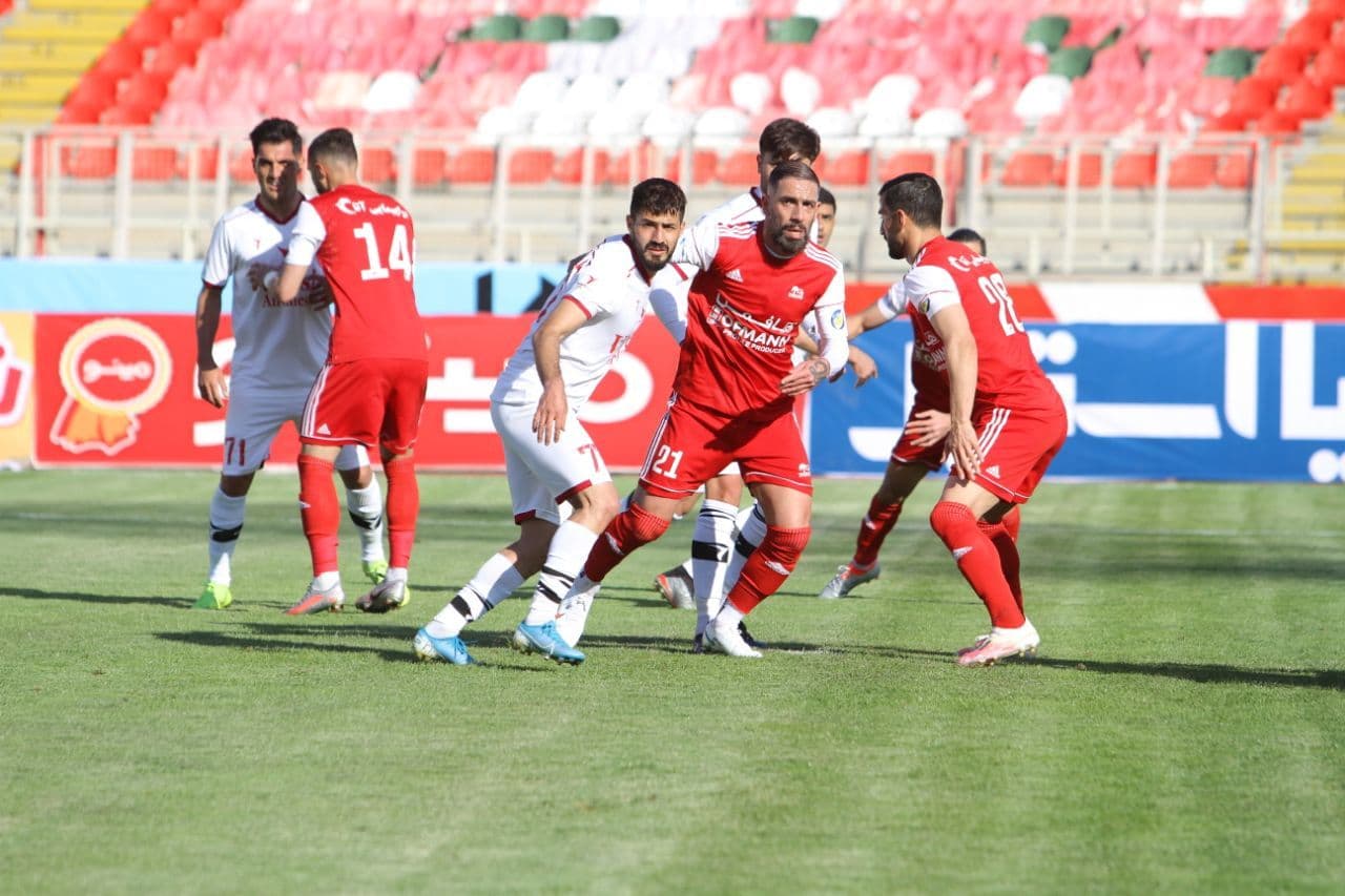 تراکتور 2 - 1 نساجی قائمشهر / کامبک رسول با گلزنان قائمشهری