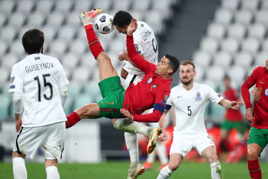 پرتغال 1-0 آذربایجان؛ شروع ضعیف سلسائو و رونالدو در گام اول