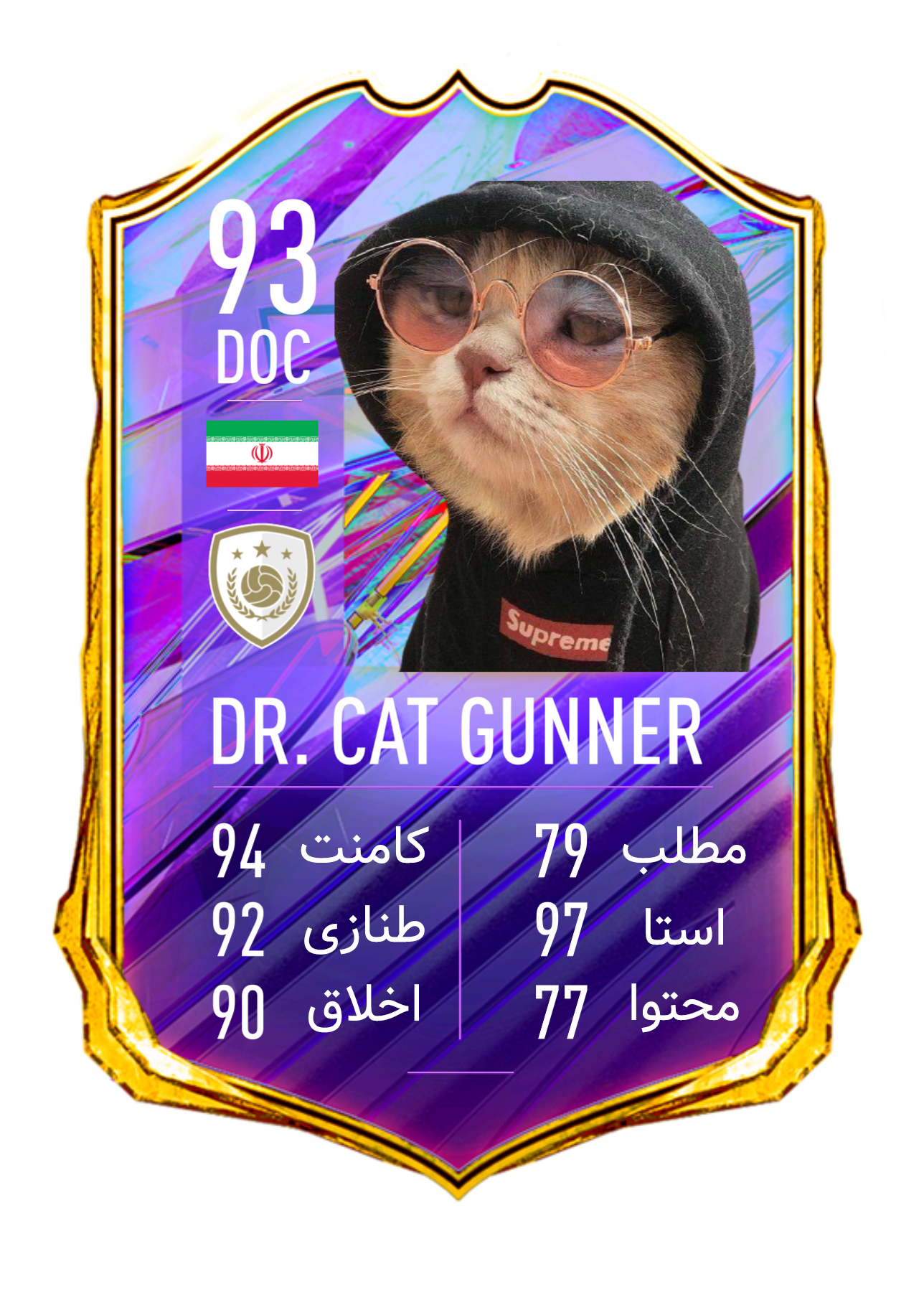 ??کارت برترین اسطوره های سایت؛ نفر هفتم: ?? Dr. CAT ムひ刀刀乇尺??