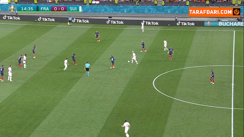 گل هریس سفروویچ به فرانسه (فرانسه 0-1 سوئیس)