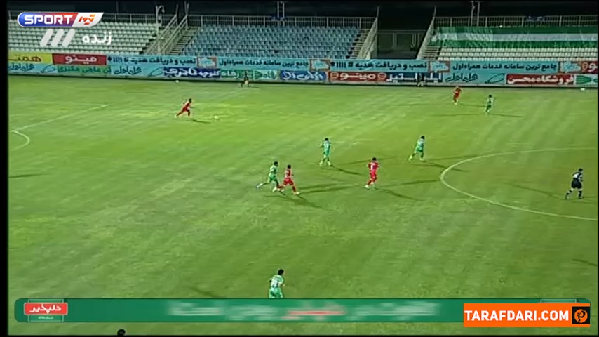 گل شهریار مغانلو به ماشین سازی (ماشین سازی 0-1 پرسپولیس)