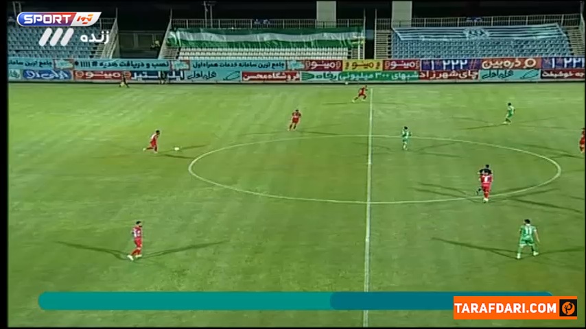 گل احمد نوراللهی به ماشین سازی (ماشین سازی 0-3 پرسپولیس)