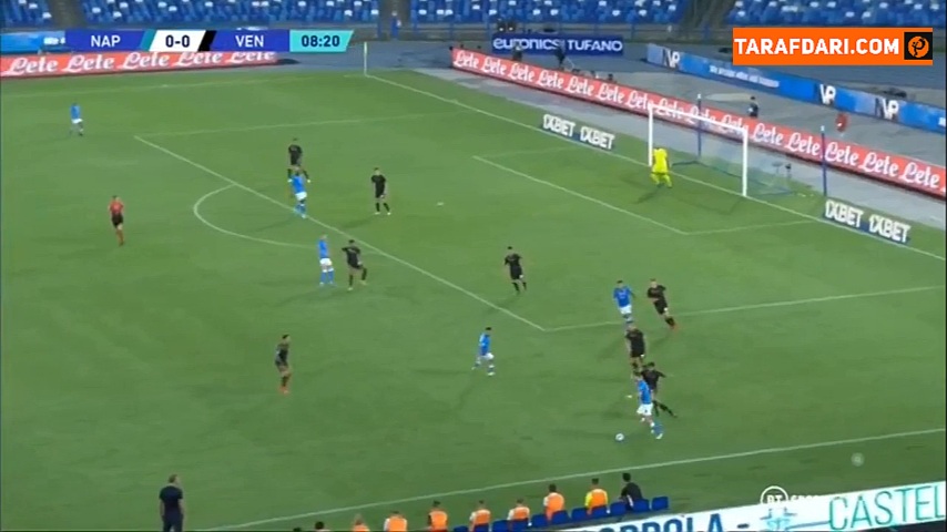 خلاصه بازی ناپولی 2-0 ونتزیا (سری آ - 2021/22)