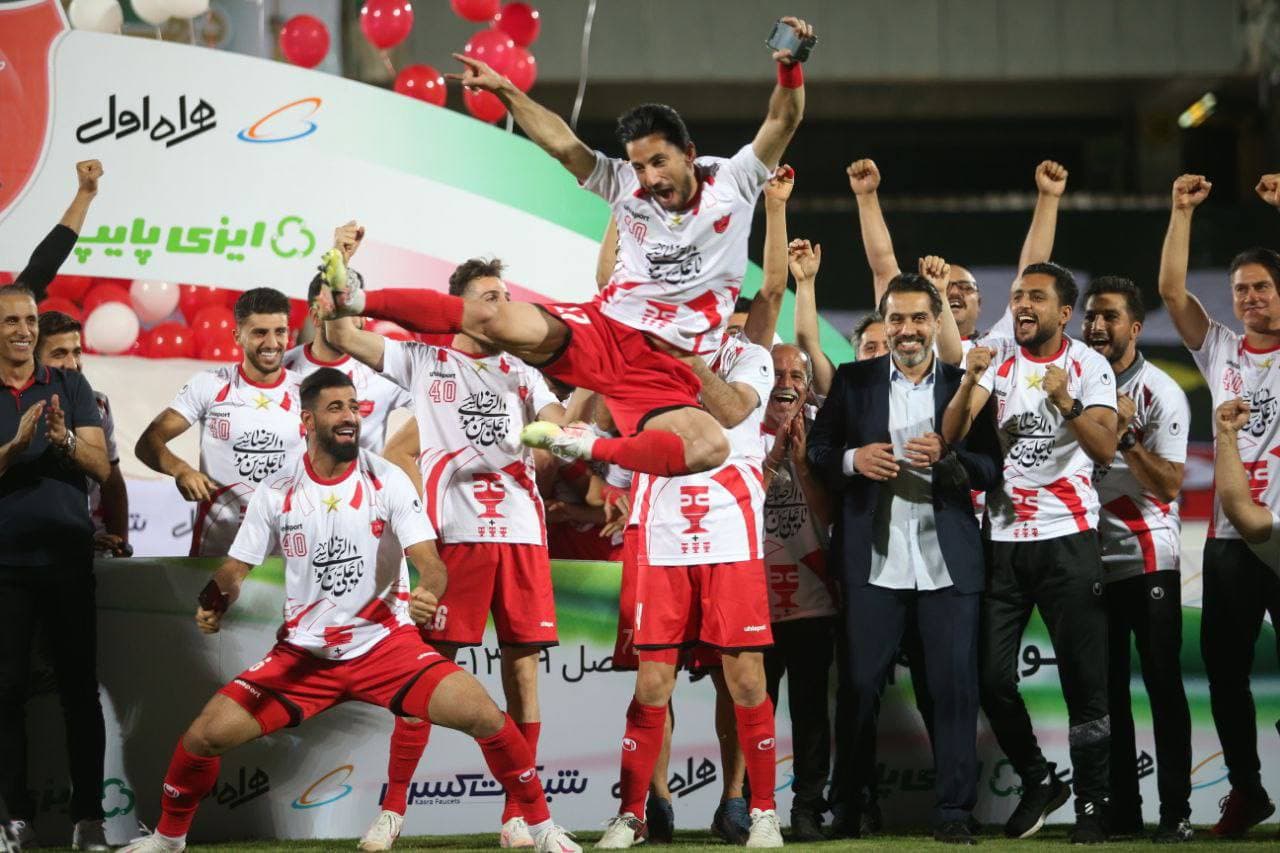 جشن قهرمانی سوپرجام پرسپولیس به روایت تصویر