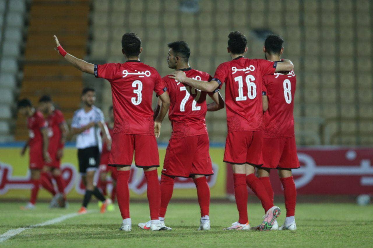 شاهین بندرعامری 1-4 پرسپولیس؛ صعود بی دردسر با بریس مهدی عبدی