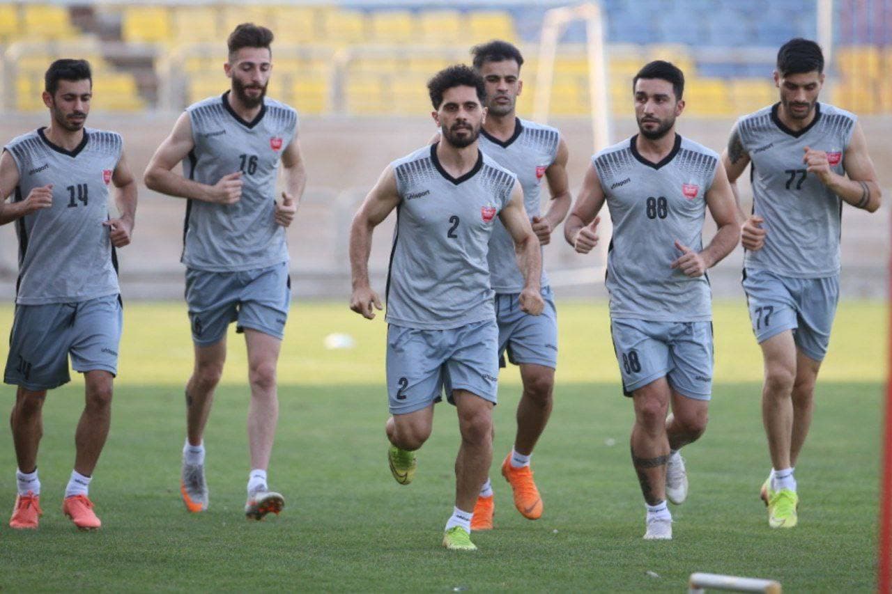 تمرین و ریکاوری شاداب پرسپولیسی ها پس از پیروزی برابر تراکتور
