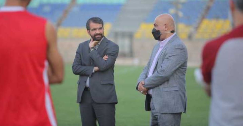 مجید صدری و جعفر سمیعی با بازیکنان پرسپولیس دیدار کردند