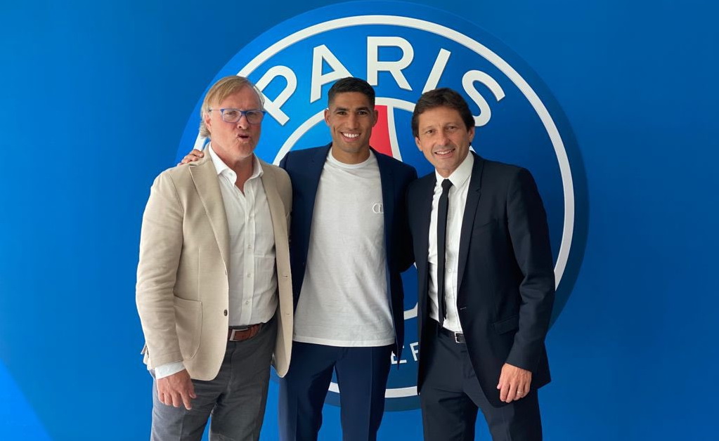 پاری سن ژرمن/وینگ بک مراکشی/PSG/Morocco wing back