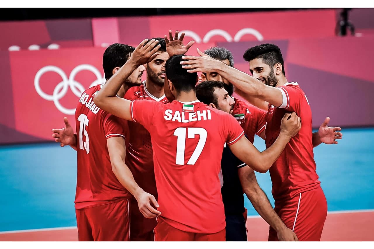 والیبال المپیک توکیو | ایران 3-0 ونزوئلا؛ پیروزی آسان با سرویس های عالی غلامی