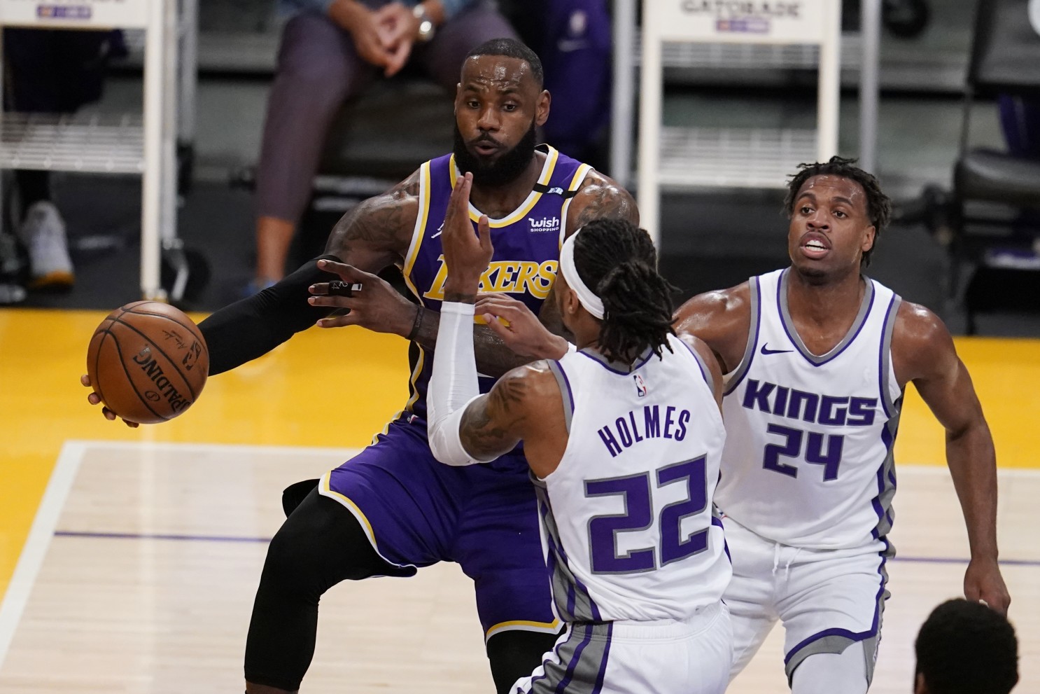 LeBron James - Los Angeles Lakers - Portland Trail Blazers