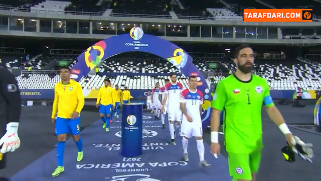 خلاصه بازی برزیل 1-0 شیلی (کوپا آمریکا 2021)